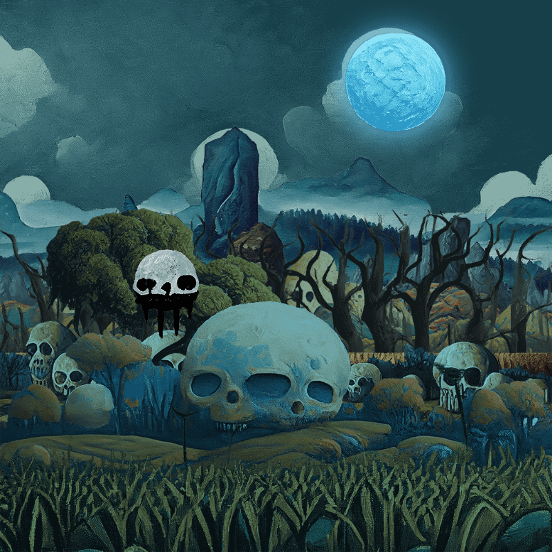 Skull Village #2 static token preview