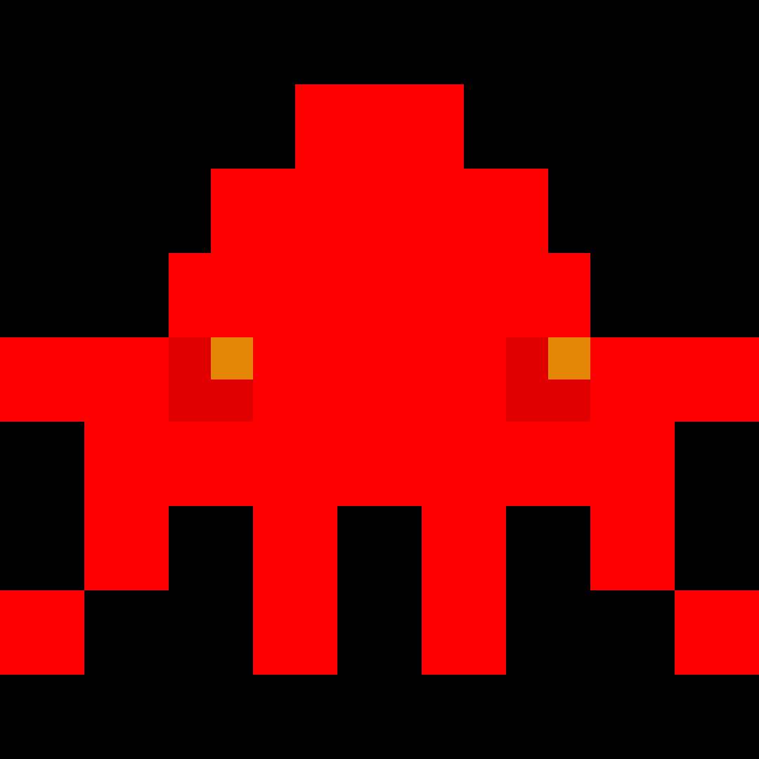 Pixel Invaders #18 static token preview