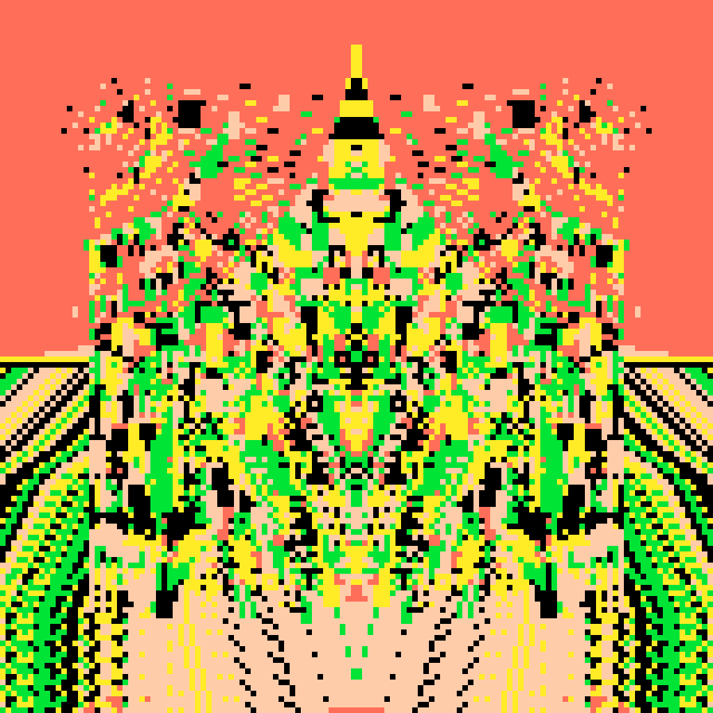 Ideocartogrpahy: Hyperspectral Temples #20 static token preview