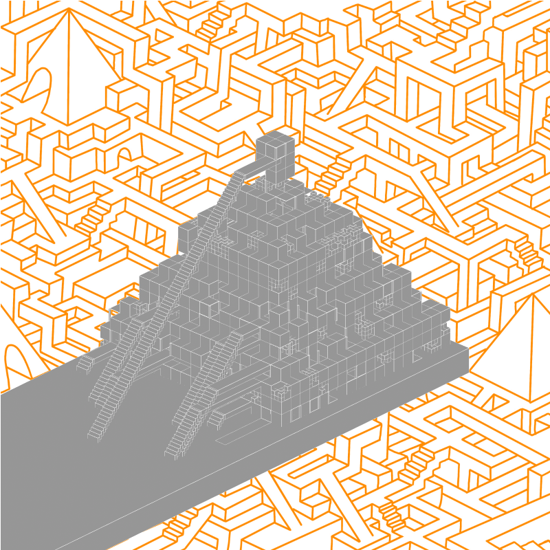 Daedalian Pyramids #9 static token preview