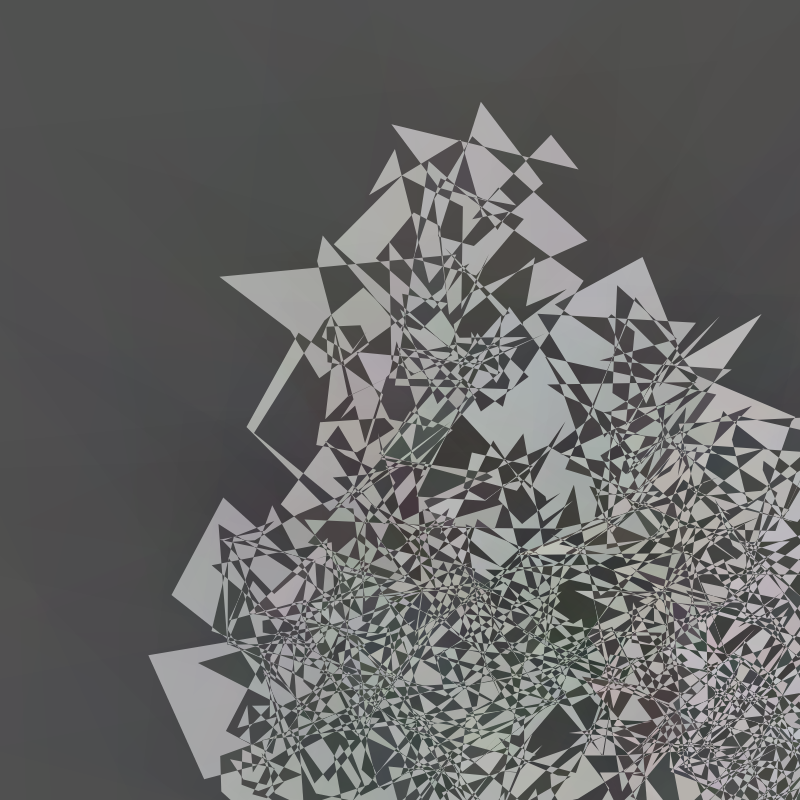 Vibrant Polygonal Array #10 static token preview