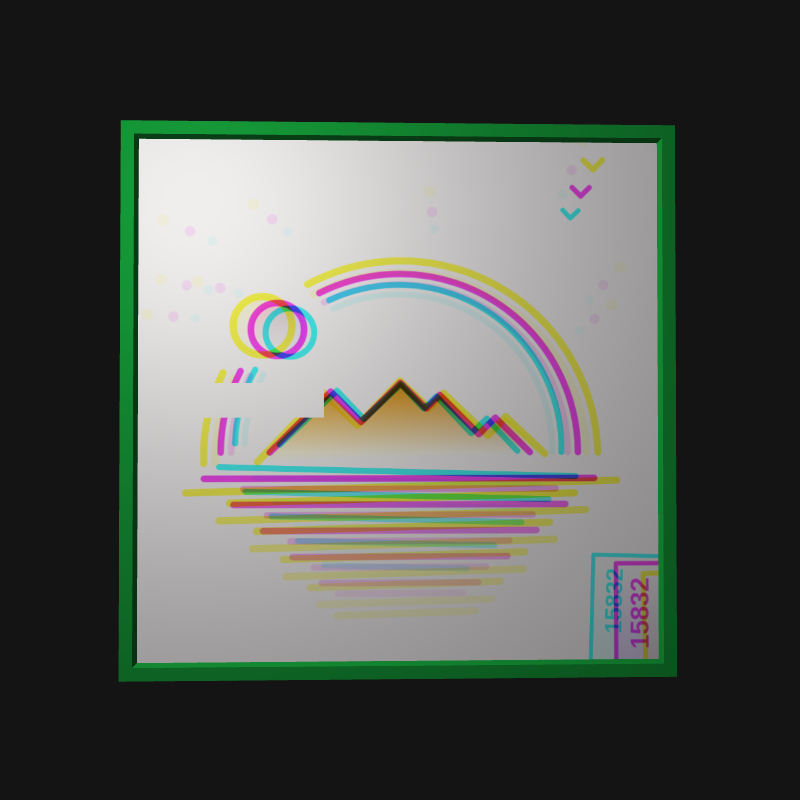 Minimal Landscapes #7 static token preview