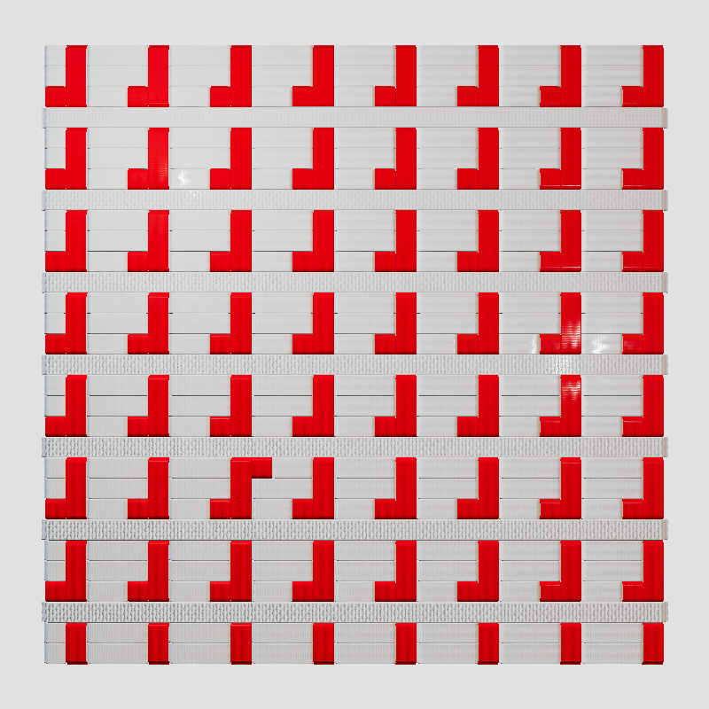 Woven Pattern – Prussian Series #6 static token preview