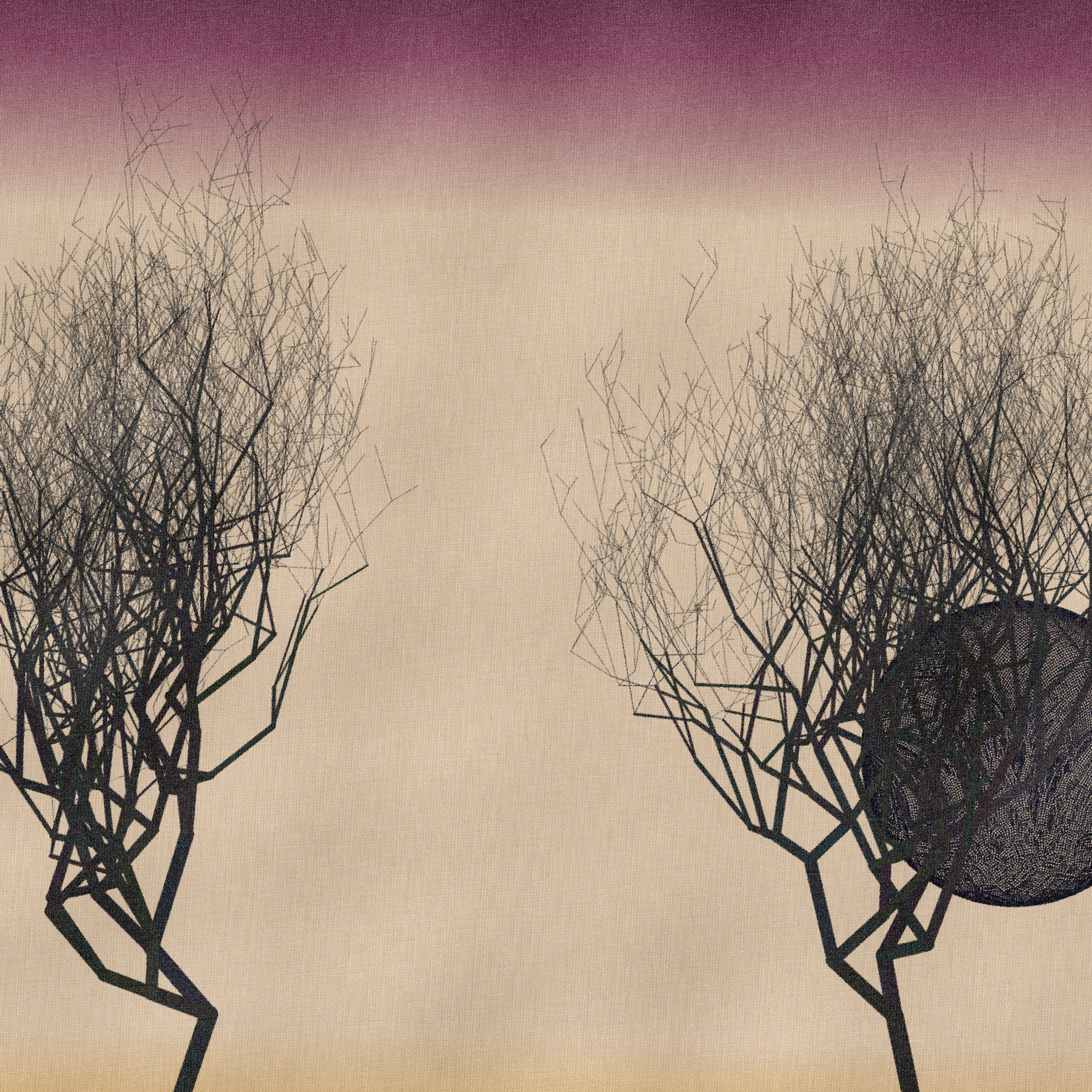 Three dead trees on earth #81 static token preview
