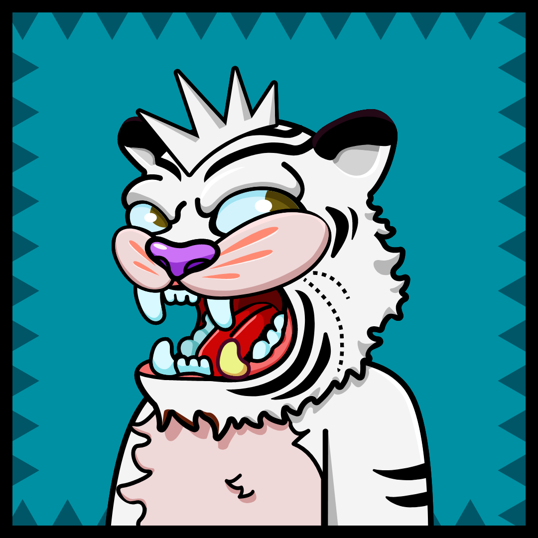 TIGERS Bored Club #15 static token preview