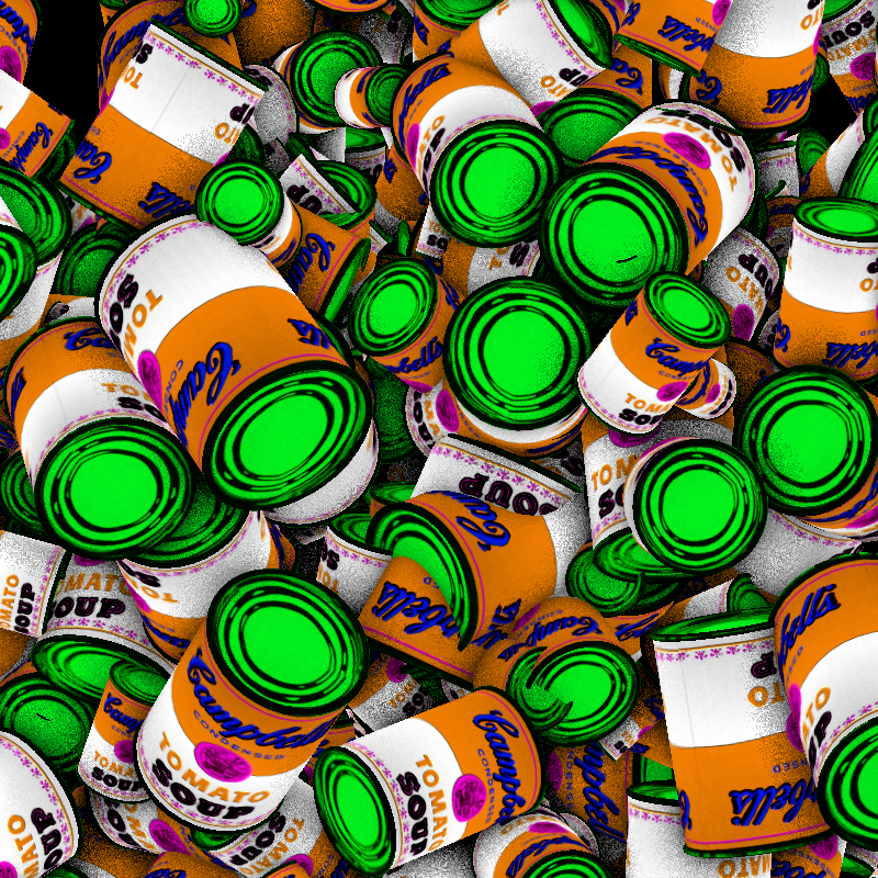 Campbell's Soup Cans - Cluster #1 static token preview
