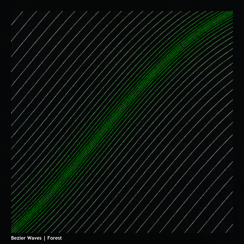 Bezier Waves #12 static token preview