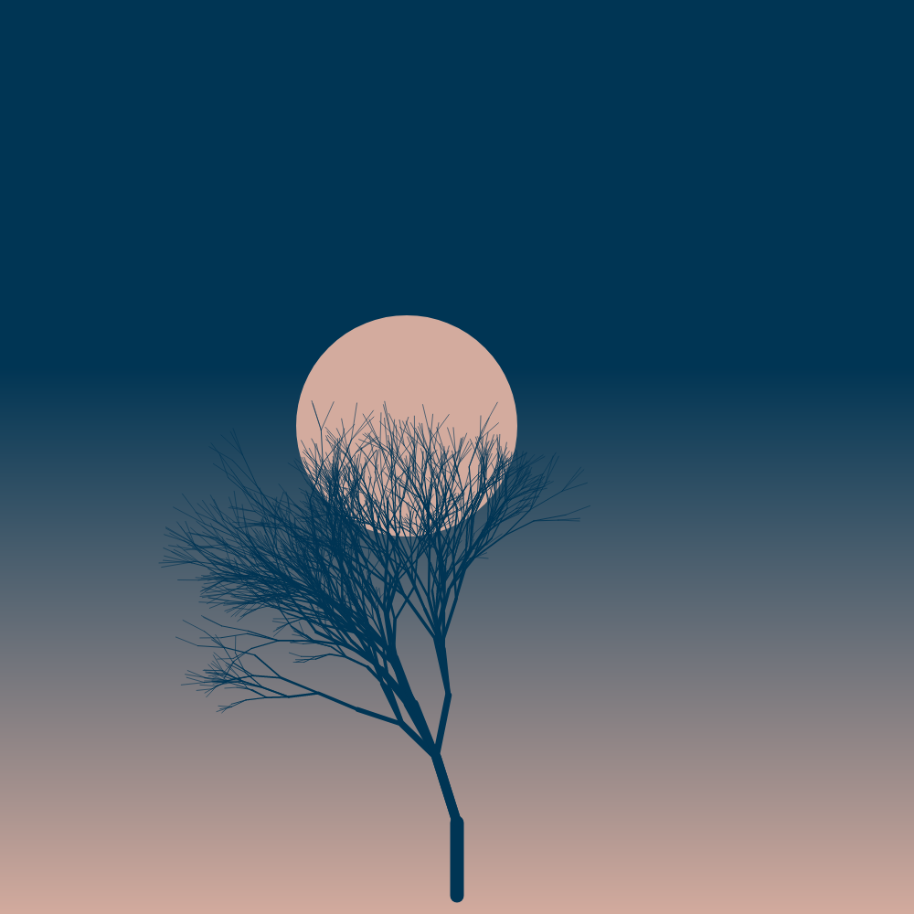 Sakura at night #9 static token preview