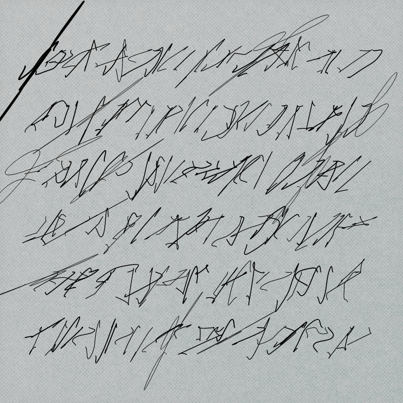 asemic #18 static token preview