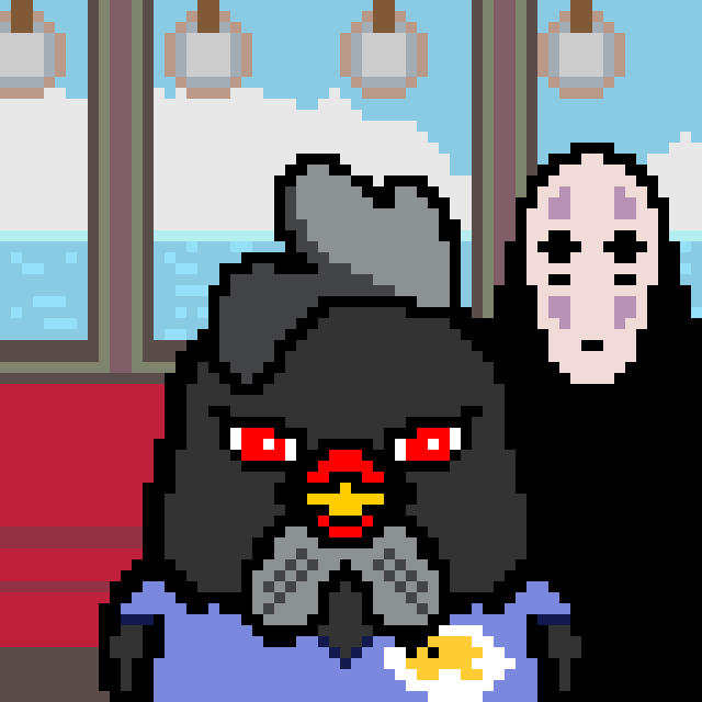 pxlChicks Japonica #19 static token preview