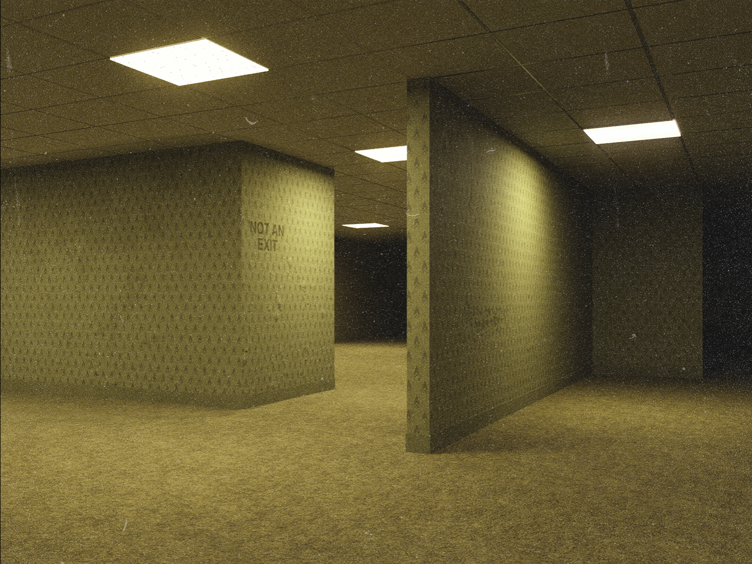Backrooms Level 0 #36 static token preview