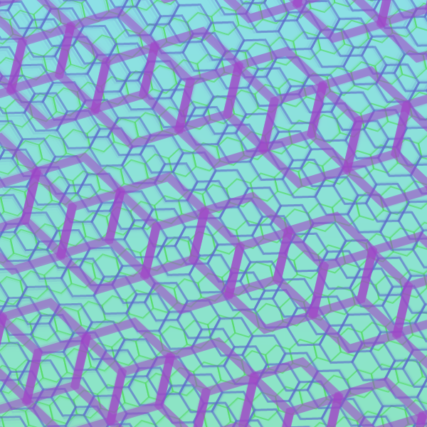 Colorful Layers and Depth #7 static token preview