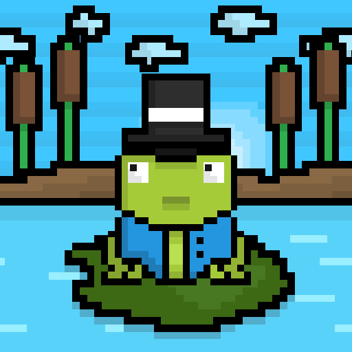 Pixel Frogs #8 static token preview