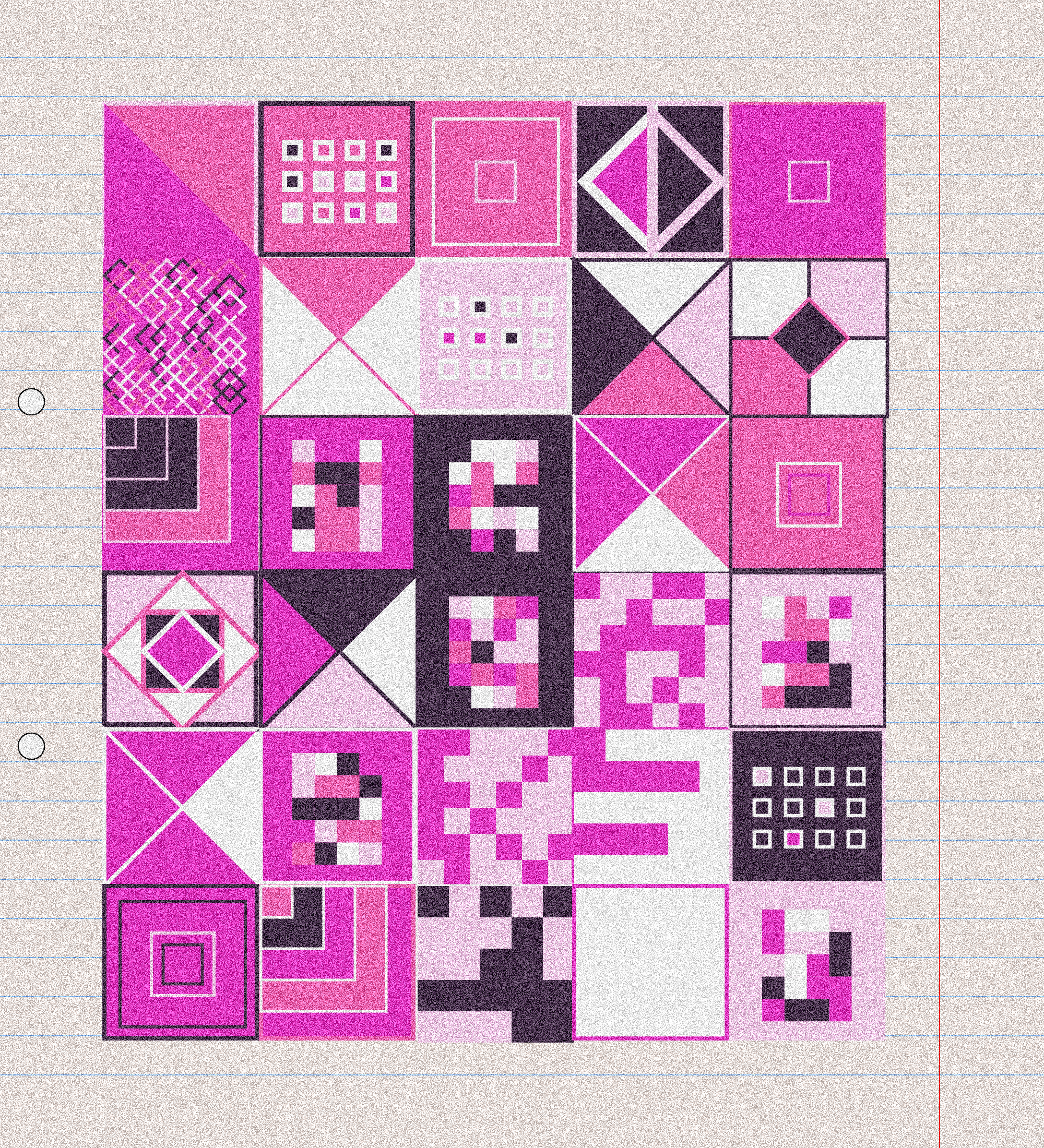 sketchbook page 8: annoying grid #10 static token preview