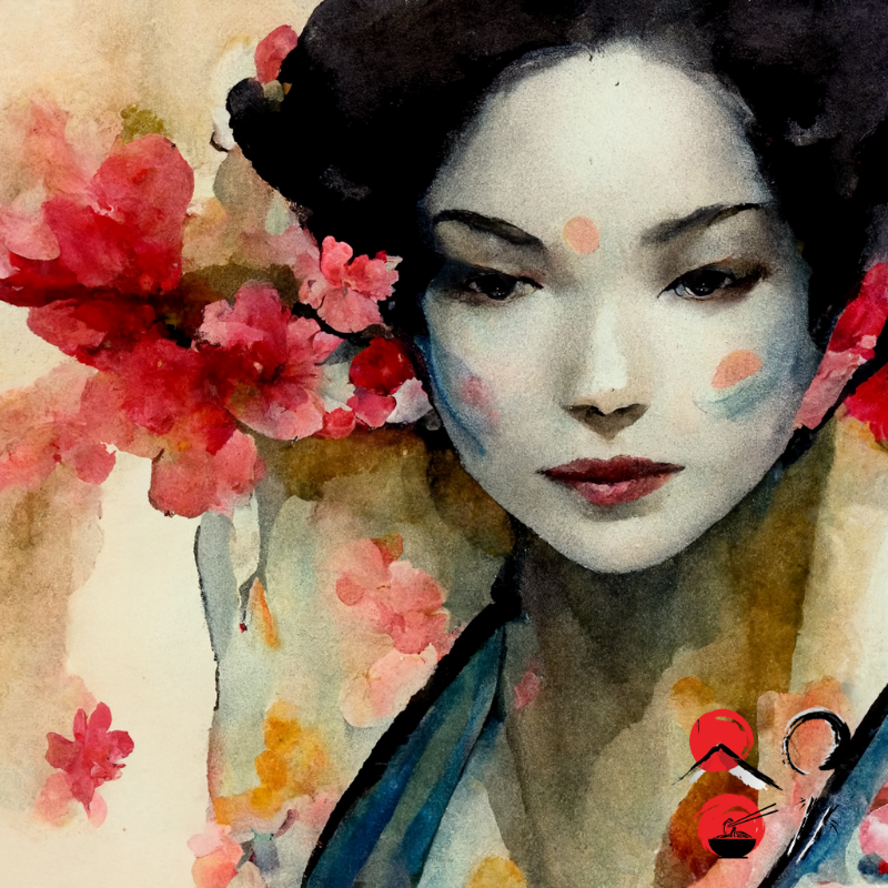 Spring Geisha #14 static token preview