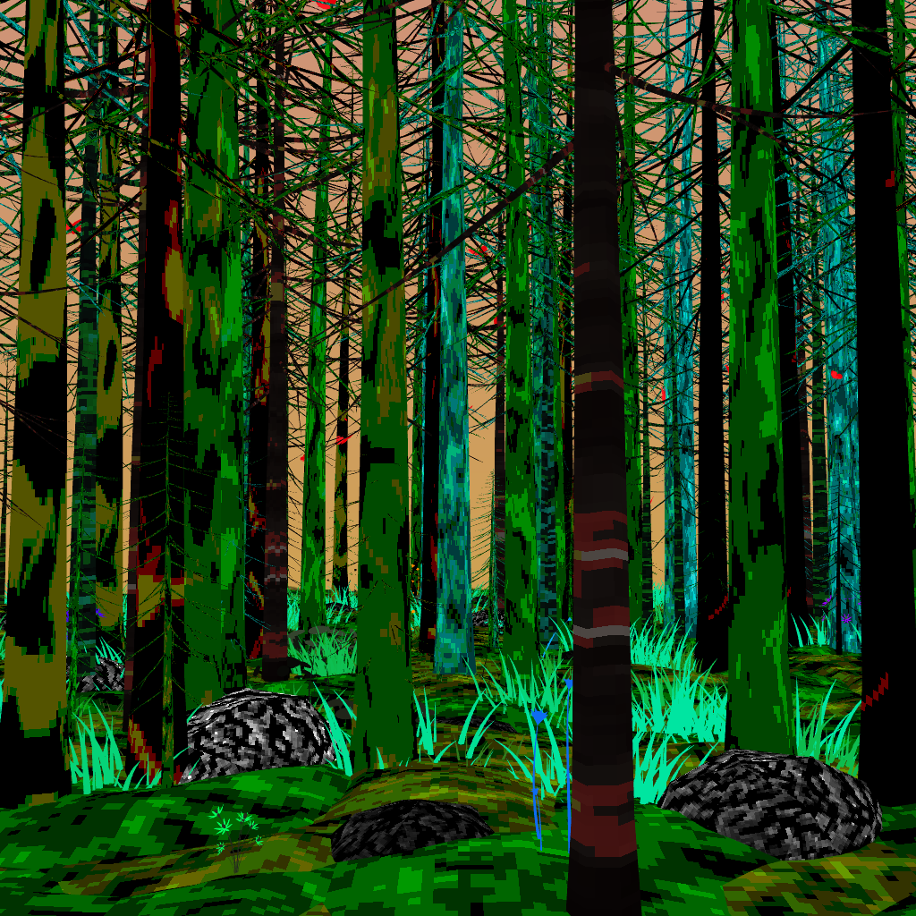 Dawn in the Forest #1 static token preview
