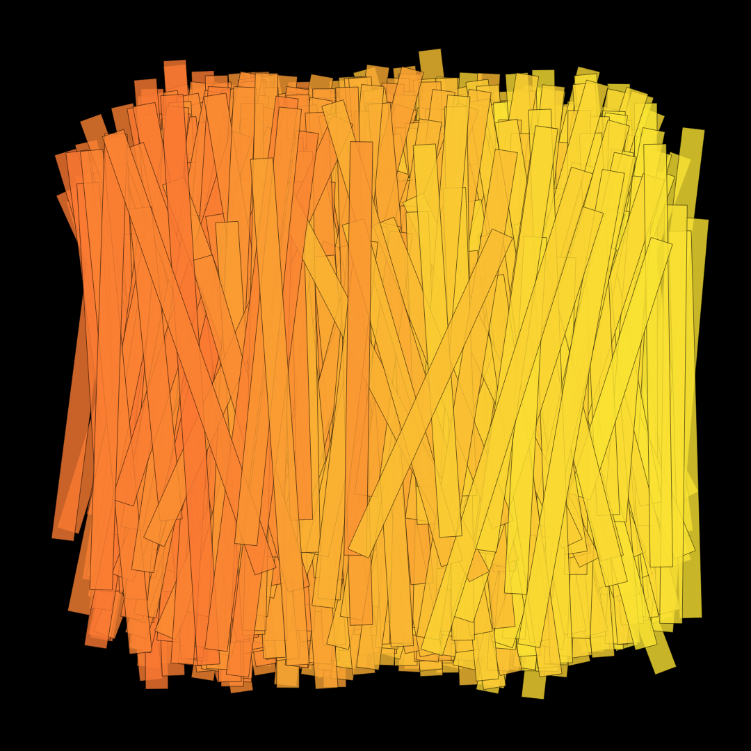 1000 moving rectangles. #13 static token preview