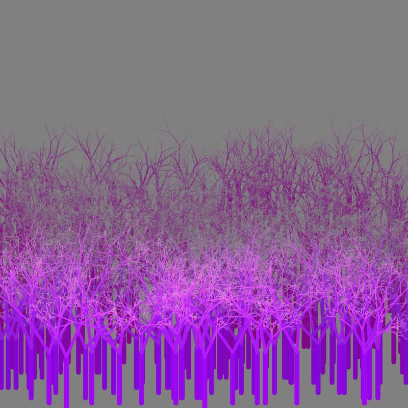 Dark forest #7 static token preview
