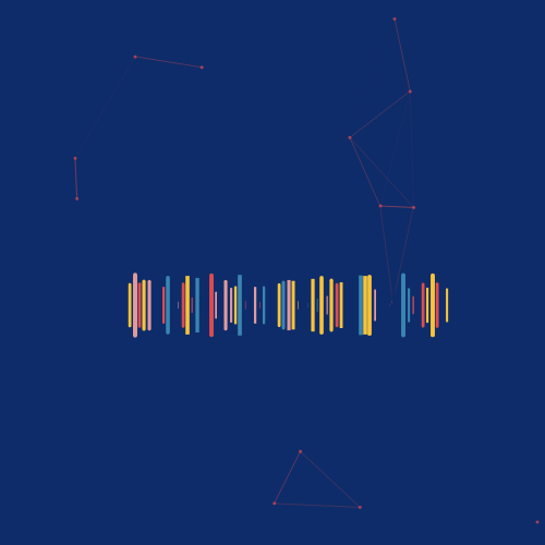 Constellation of particles in Space Sound #8 static token preview