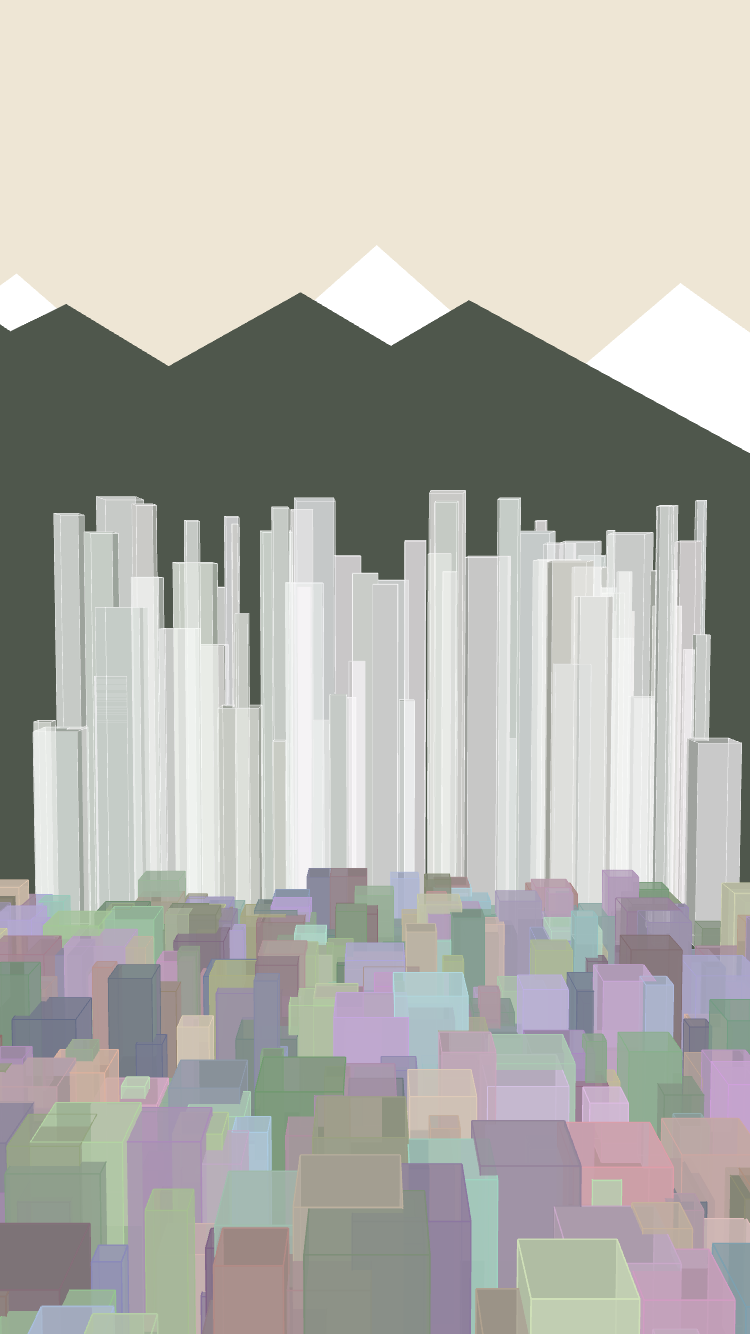 Los Angeles Winter Skyline #10 static token preview