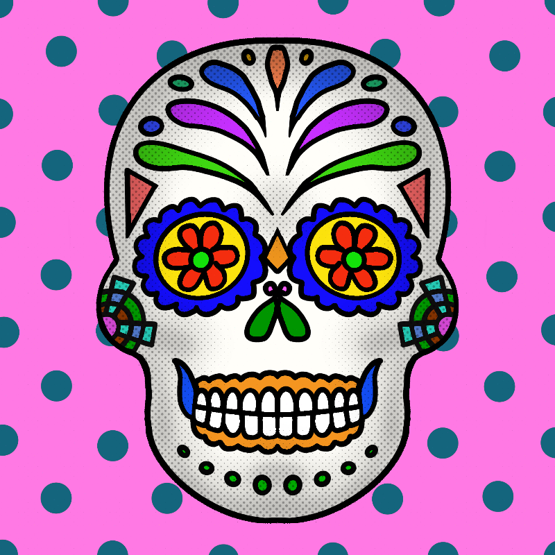 Sugar Skulls #162 static token preview