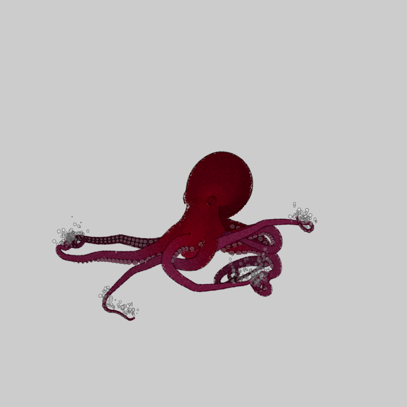 the generative octopuses #66 static token preview