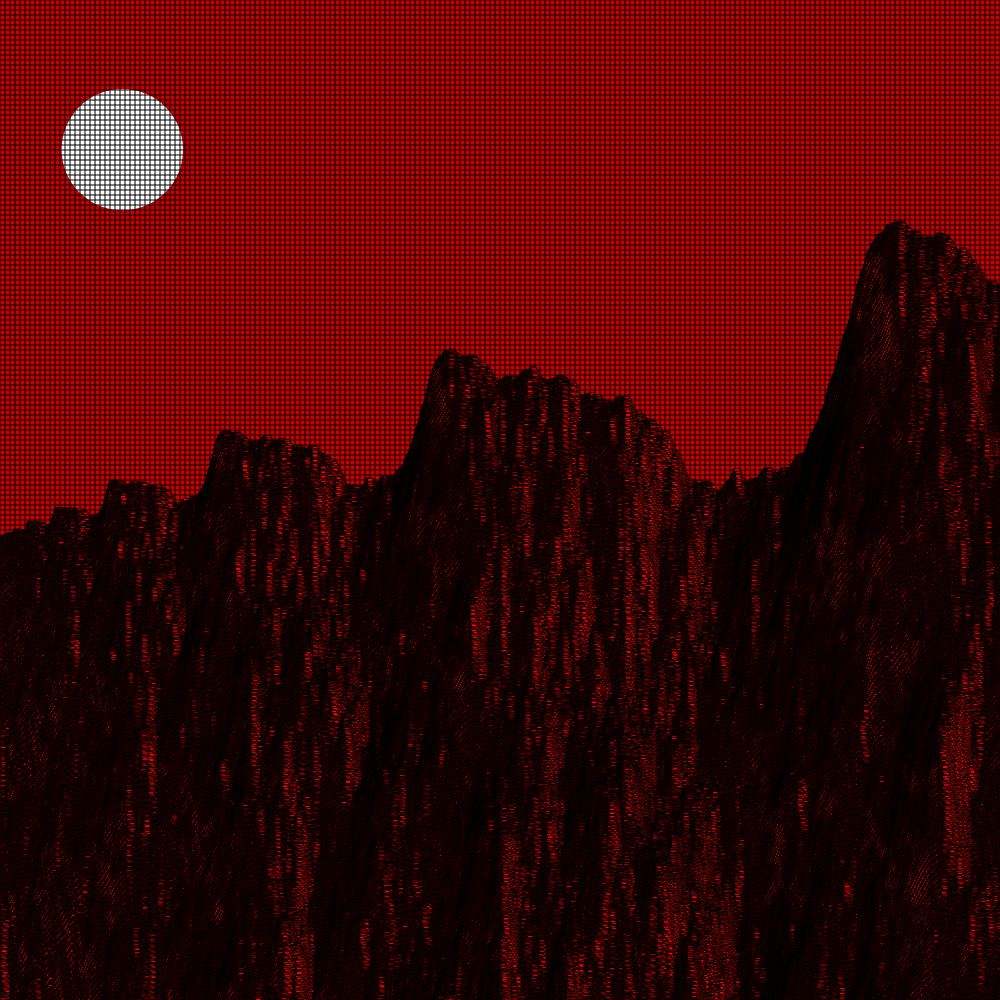 Classic generative landscape #111 static token preview