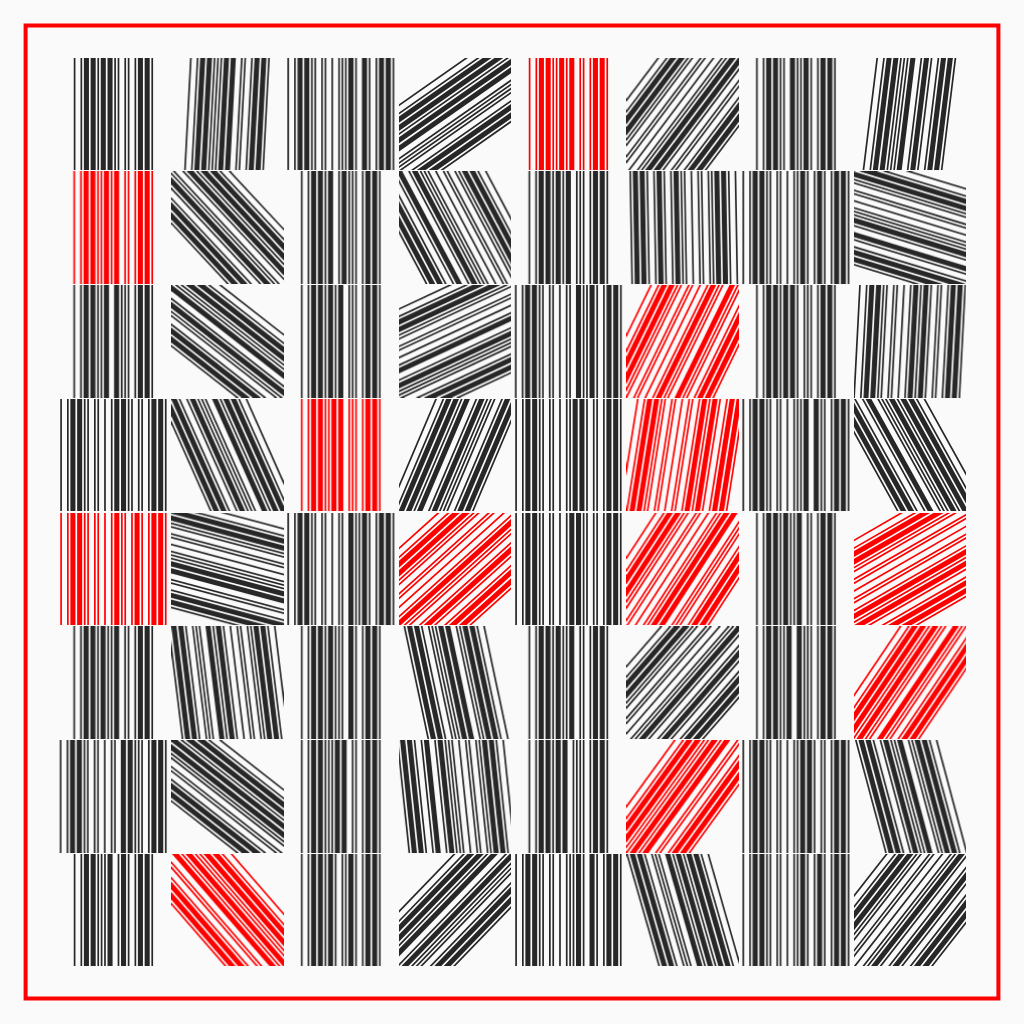 barcode(fxhash) #9 static token preview