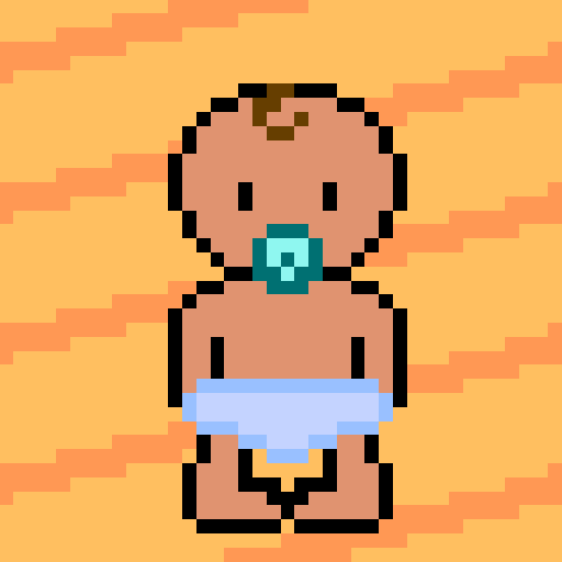 Pixel Babies #12 static token preview