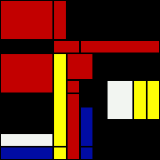 Mondrian Ticket #15 static token preview