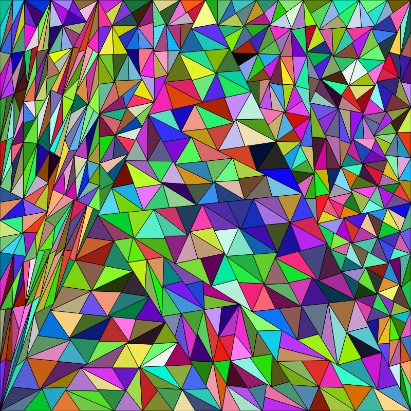 Generative Post Modernism Triangles #2 static token preview