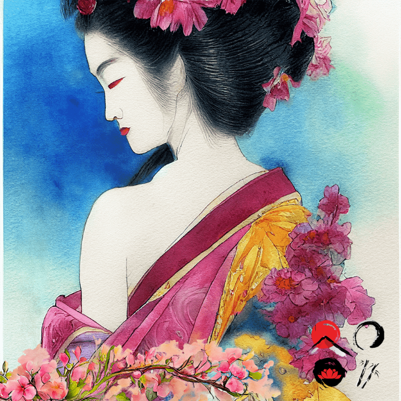 Old Geisha #3 static token preview