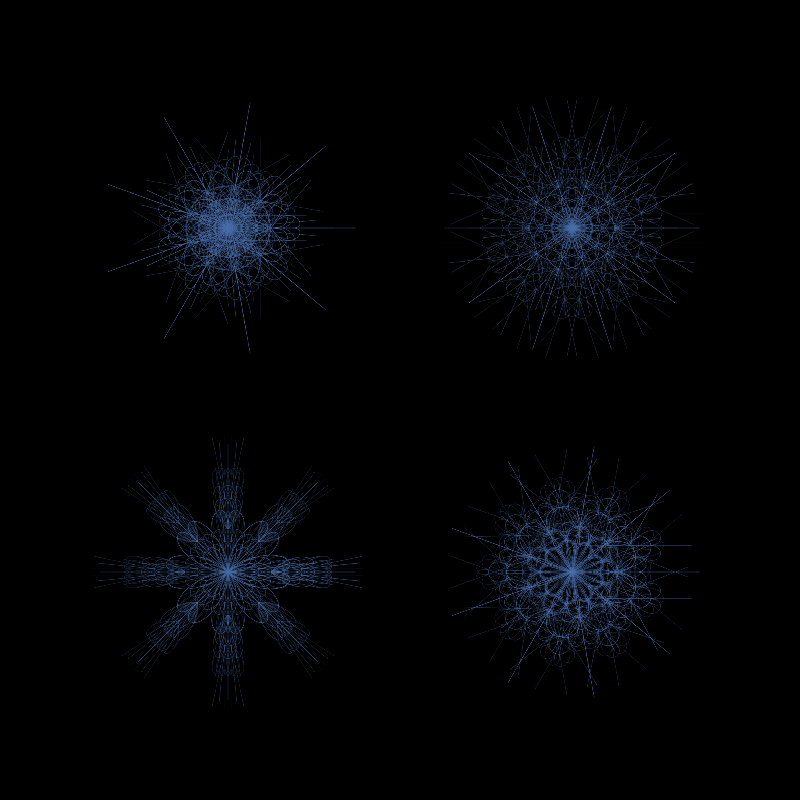 Snowflakes #12 static token preview