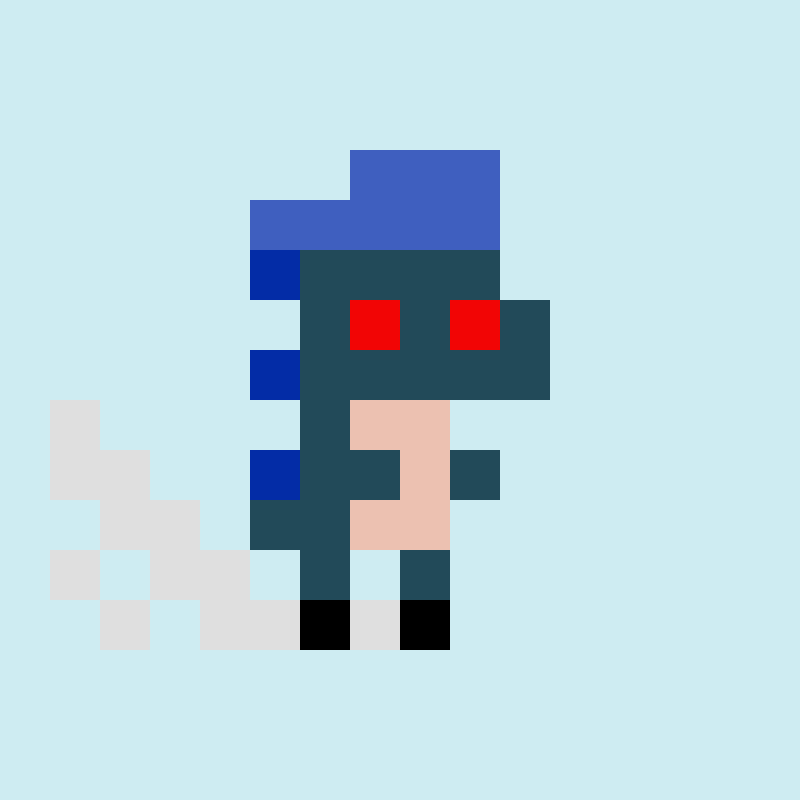 Coded Tiny Dinos #4 static token preview