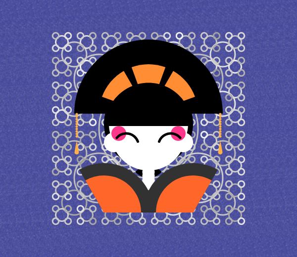 Kimono Doll #2 static token preview