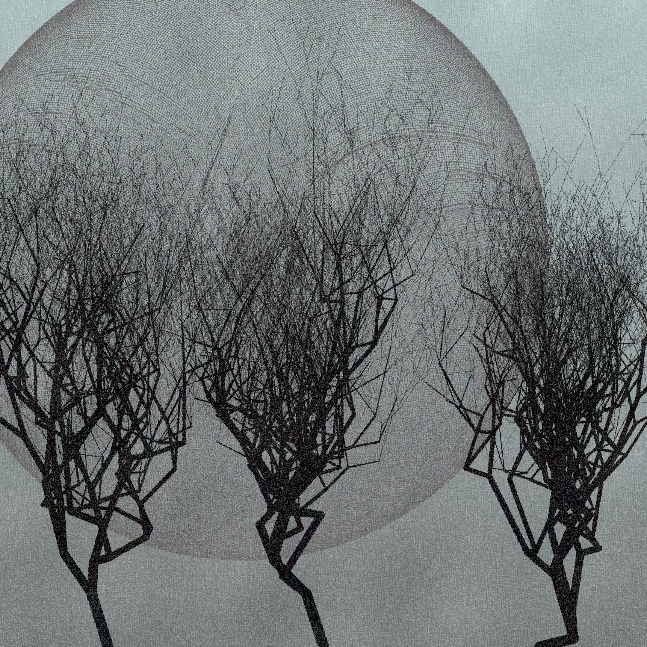 Three dead trees on earth #12 static token preview