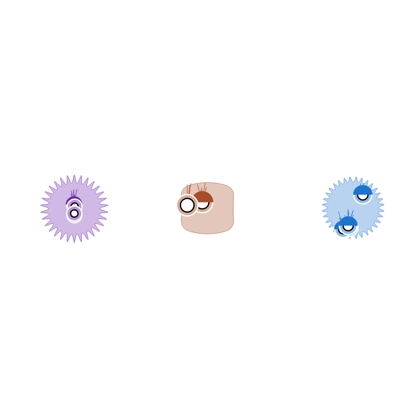 Beautiful virus #7 static token preview