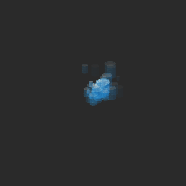 Emojies particle system #4 static token preview