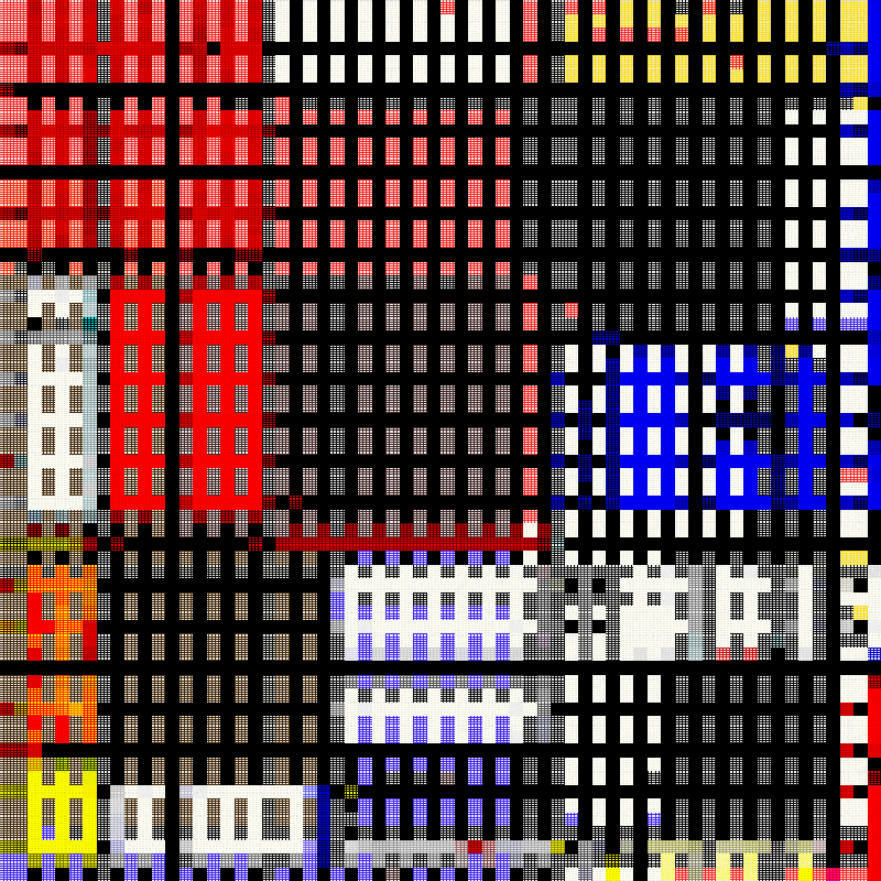 MONDRIAN FX #22 static token preview