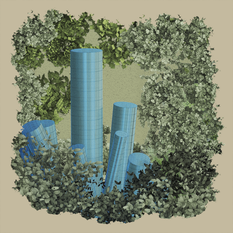 Geo-forest #3dart #13 static token preview