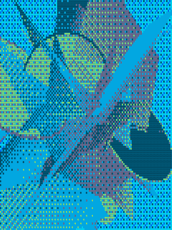 DOS DELIGHT: ASCII #21 static token preview