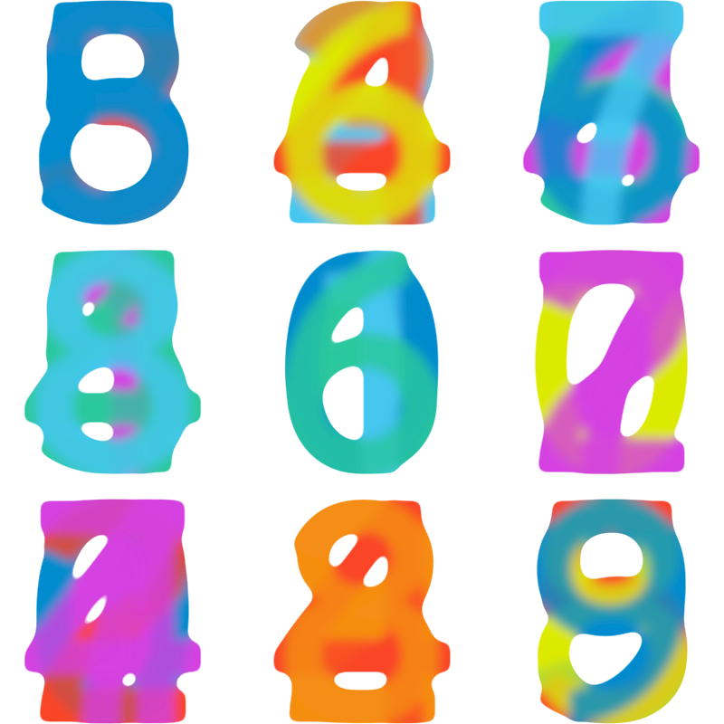 colors as numbers #6 static token preview