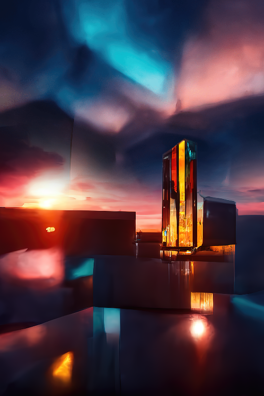 Prismatic Solitude #15 static token preview