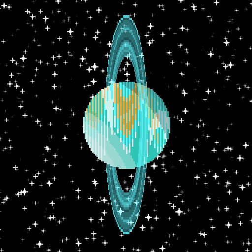 Pixel Planets #11 static token preview