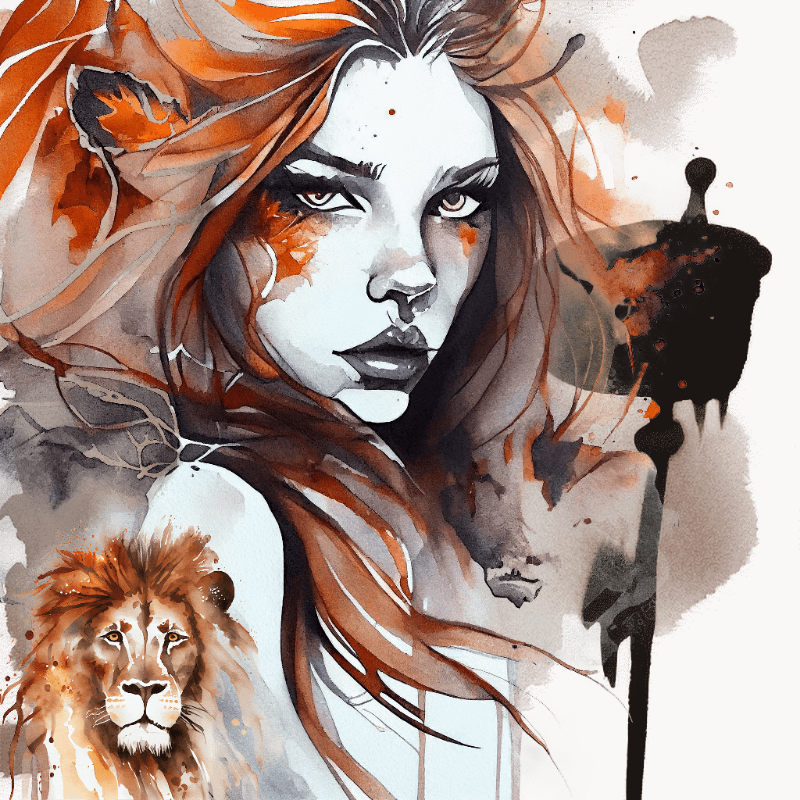 Arce and Lion #3 static token preview