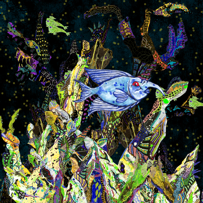 WEIRD FISHES 7, 8, 9 and 10 #24 static token preview