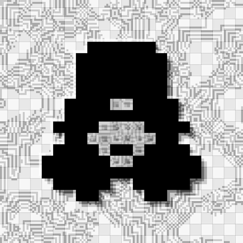 Pixel Spaceships Solos #4 static token preview
