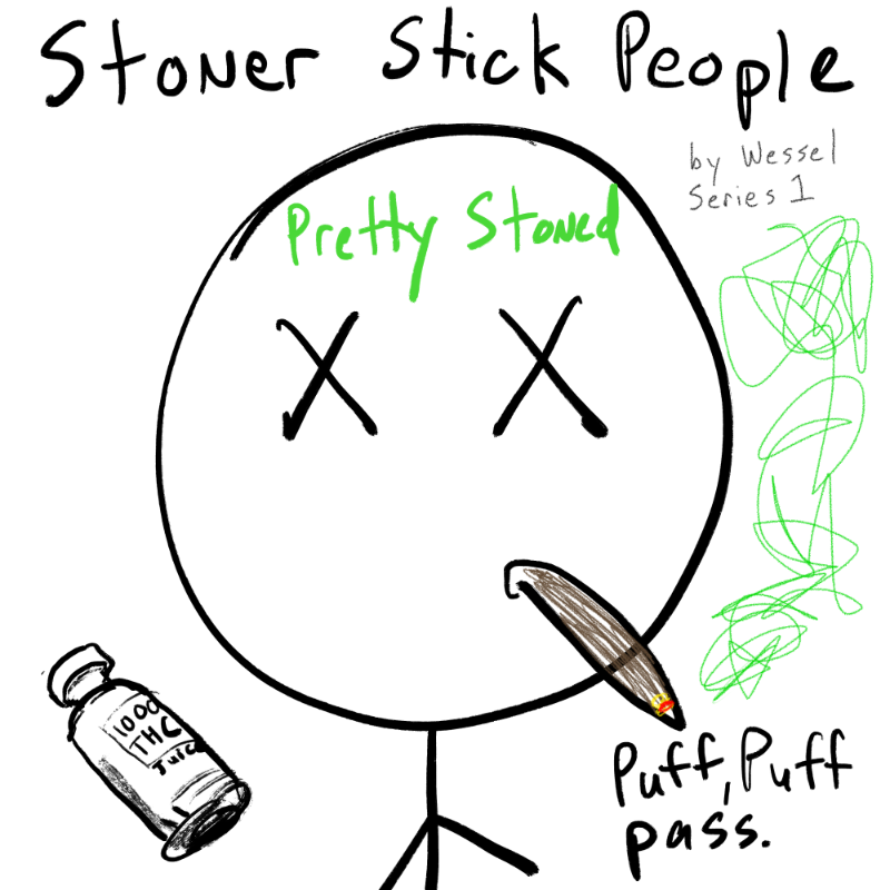 Stoner Stick People #13 static token preview