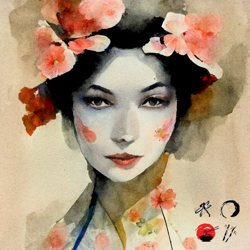Spring Geisha #19 static token preview