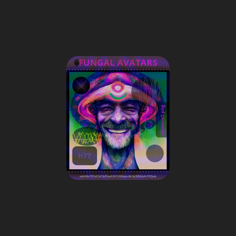 FUNGAL AVATARS vol I #9 static token preview